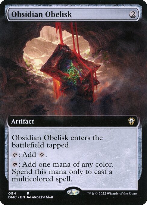 Obsidian Obelisk (Dominaria United Commander #94)