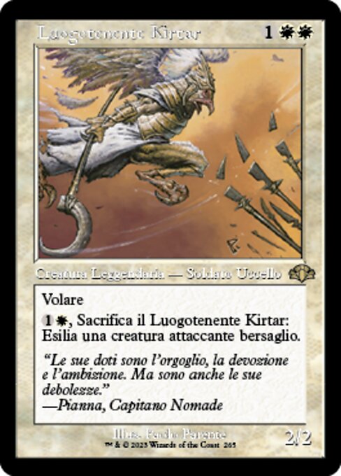 Lieutenant Kirtar (Dominaria Remastered #265)