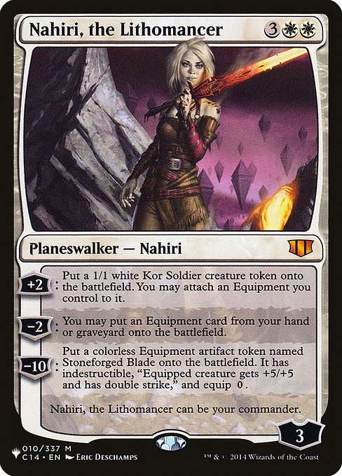 Nahiri, the Lithomancer (The List #26)