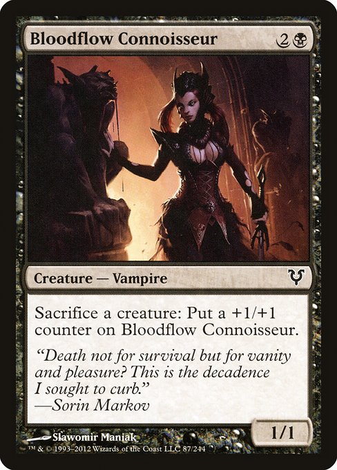 Bloodflow Connoisseur (Avacyn Restored #87)