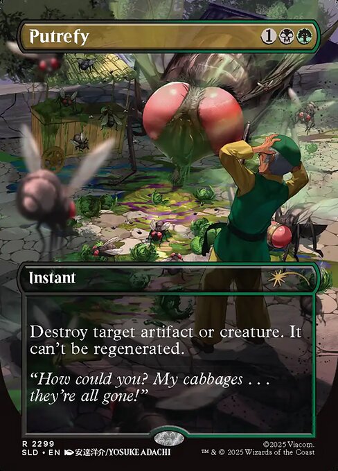 Putrefy magic the gathering card art