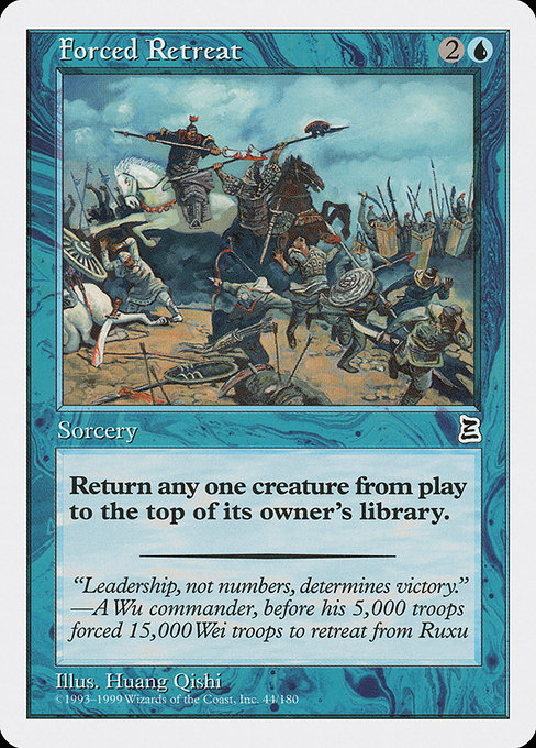 Forced Retreat card image