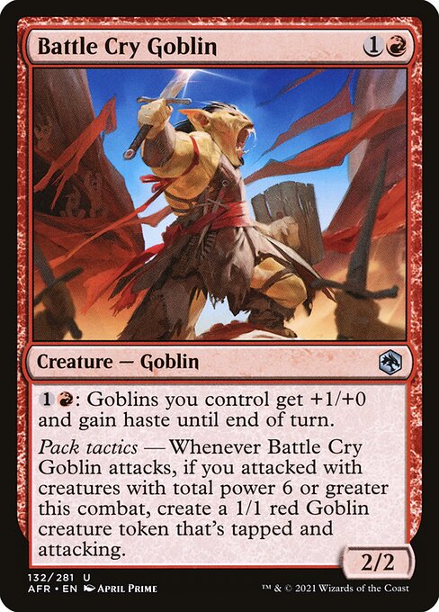 Battle Cry Goblin card image