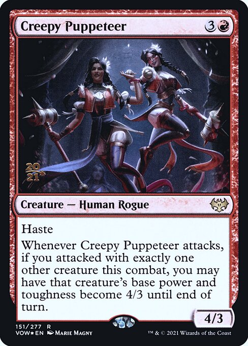 Creepy Puppeteer (Innistrad: Crimson Vow Promos #151s)