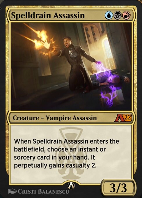 Spelldrain Assassin (Alchemy: New Capenna #29)