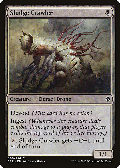 Sludge Crawler (Battle for Zendikar #98)