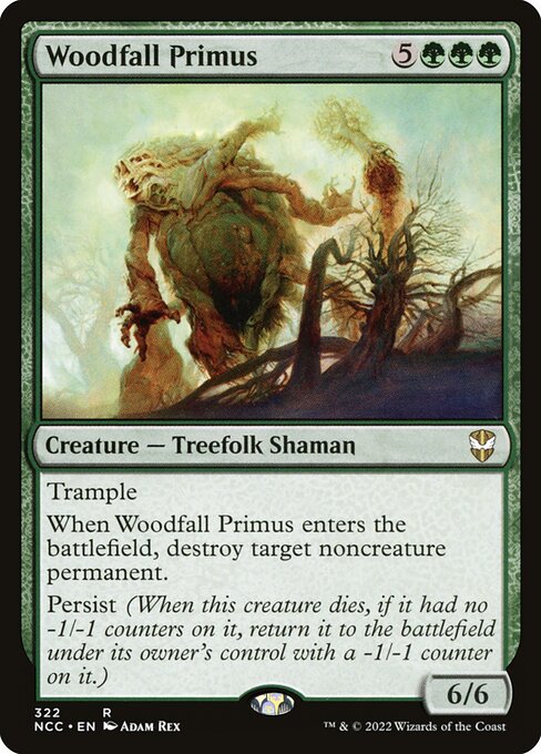 Woodfall Primus (New Capenna Commander #322)