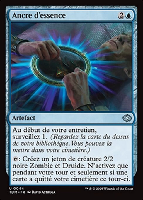 Ancre d'essence