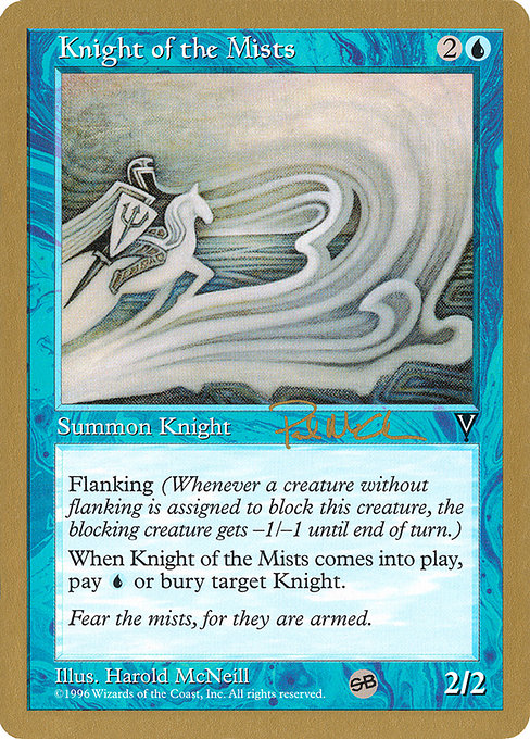 Knight of the Mists (World Championship Decks 1997 #pm36sb)