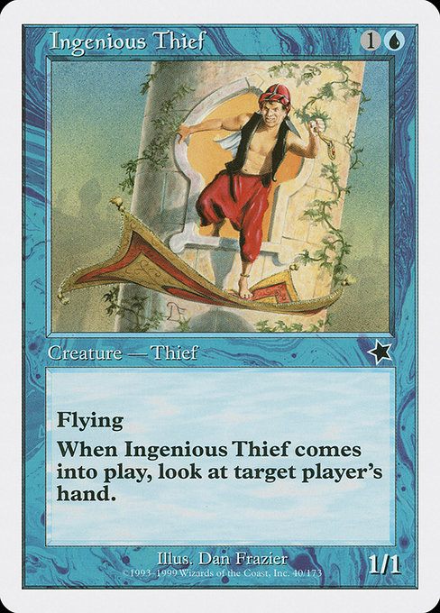 Ingenious Thief (Starter 1999 #40)
