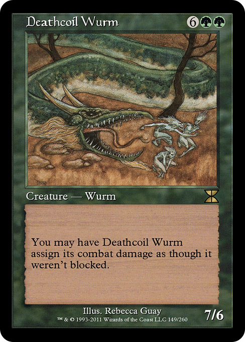 Deathcoil Wurm (Masters Edition IV #149)