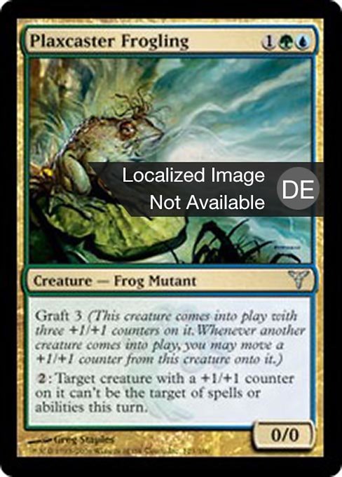 Plaxcaster Frogling (Dissension #123)