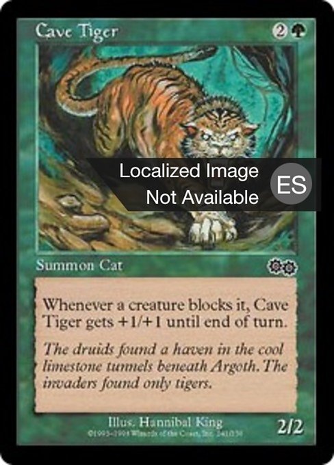 Cave Tiger (Urza's Saga #241)