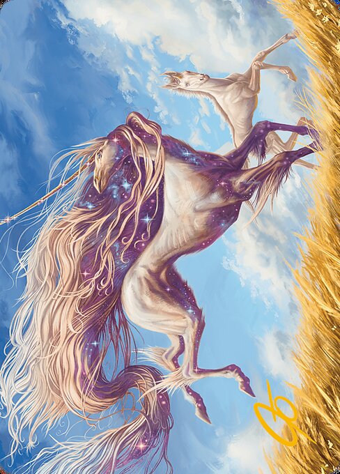 Nyxborn Unicorn // Nyxborn Unicorn (Modern Horizons 3 Art Series #1)