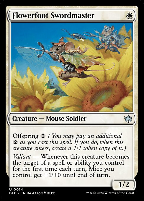 Flowerfoot Swordmaster (blb) 14 Flowerfoot Swordmaster (blb) 14