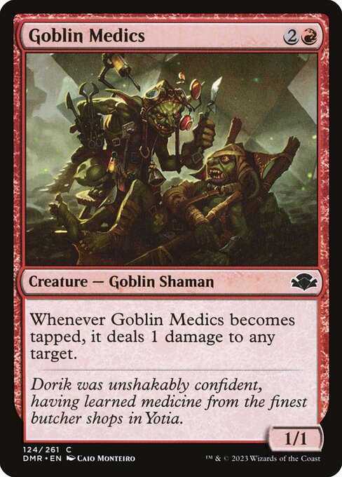 Goblin Medics (Dominaria Remastered #124)