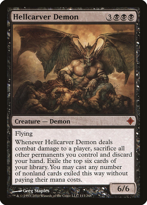 Démon sculptenfer|Hellcarver Demon