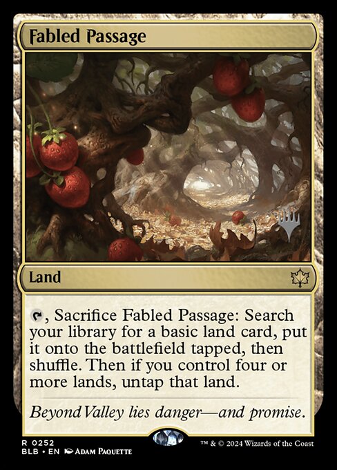 Fabled Passage (Bloomburrow Promos #252p)