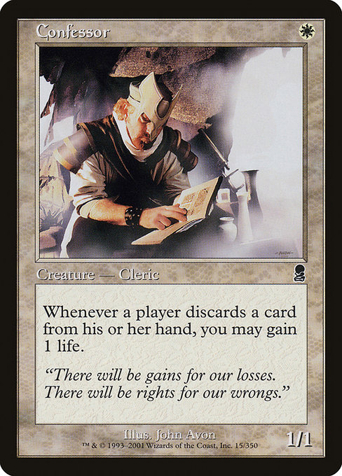 Confessor card image