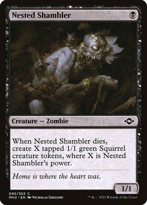 Nested Shambler (Modern Horizons 2 #95)