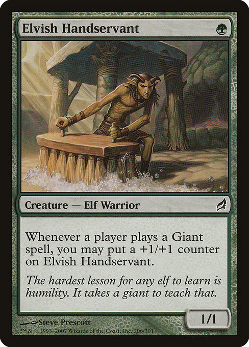 Servant elfe|Elvish Handservant