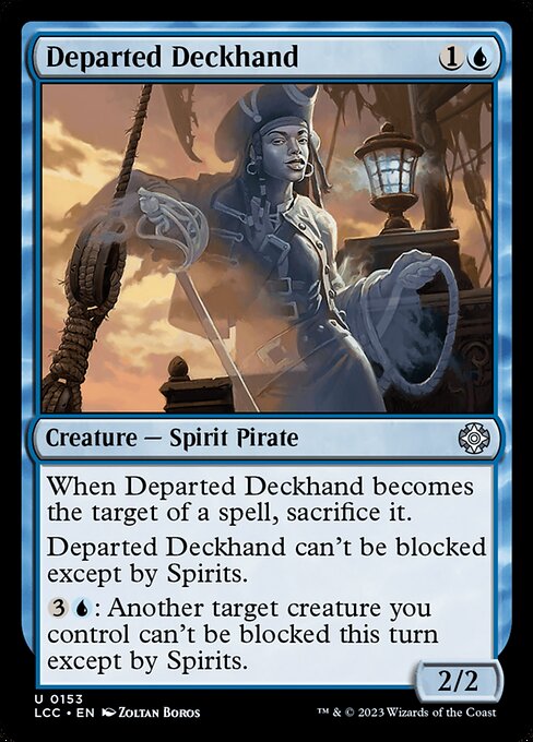 Departed Deckhand (The Lost Caverns of Ixalan Commander #153)
