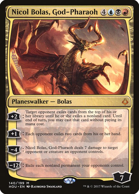 Nicol Bolas, God-Pharaoh (hou) 140