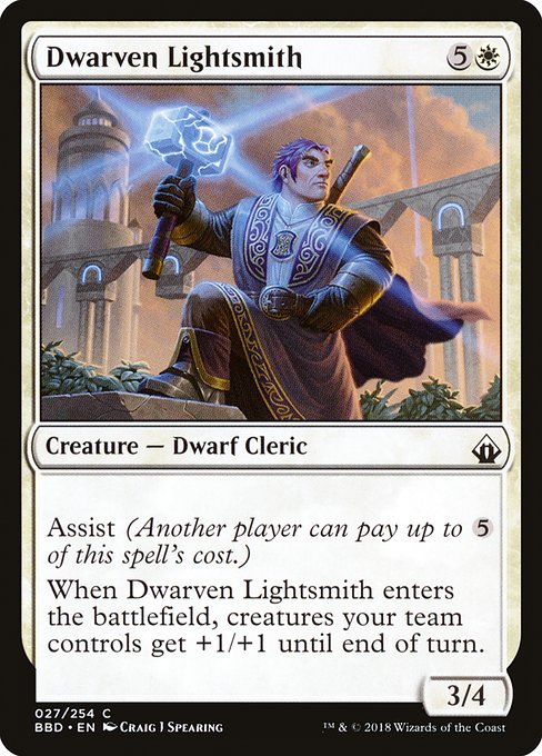 Dwarven Lightsmith (Battlebond #27)