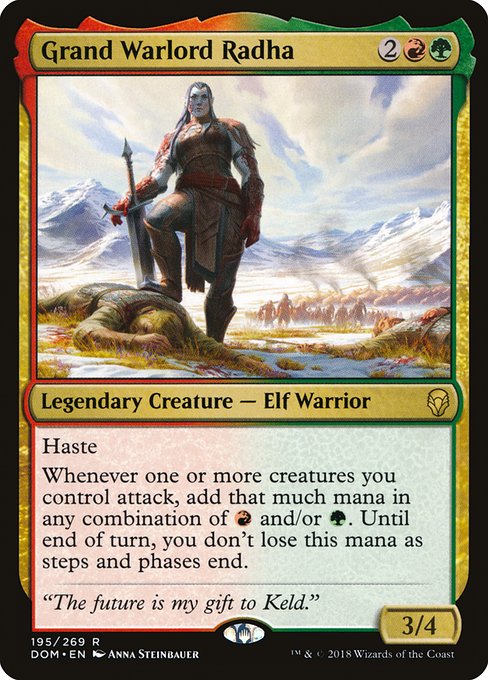 Grand Warlord Radha card image
