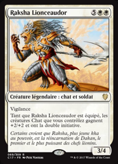 Raksha Golden Cub (Commander 2017 #69)