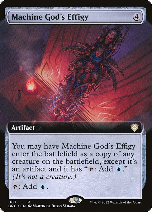 Machine God's Effigy (Extended Art)