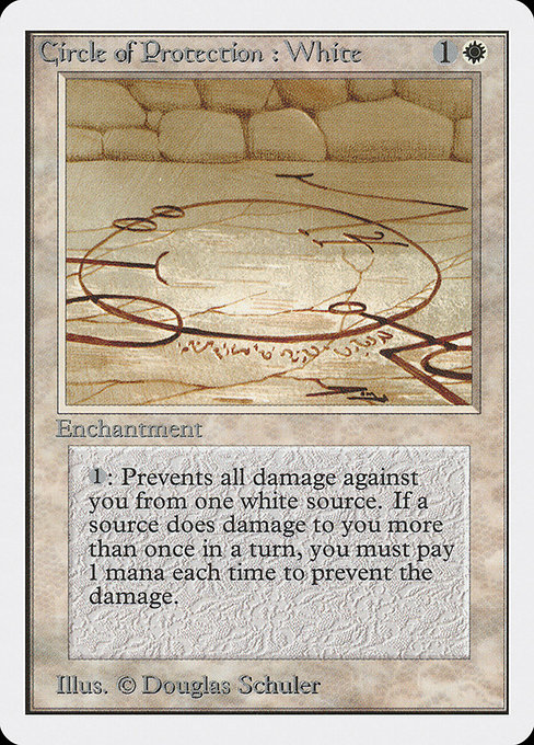 Circle of Protection: White (Unlimited Edition #14)