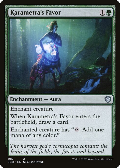 Karametra's Favor (Starter Commander Decks #195)