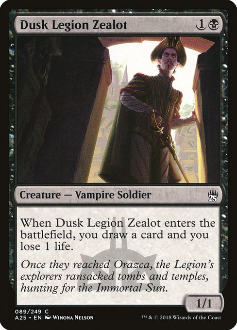 Dusk Legion Zealot (Masters 25 #89)