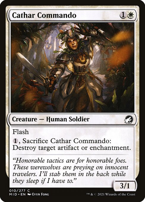 Cathar Commando card image