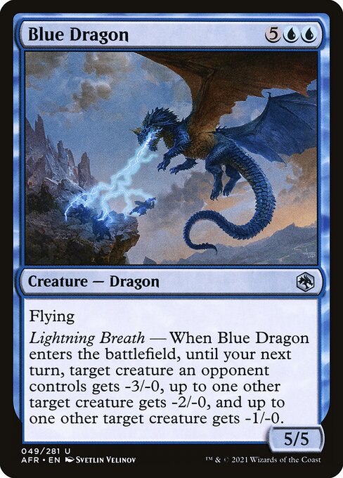 Dragon bleu|Blue Dragon