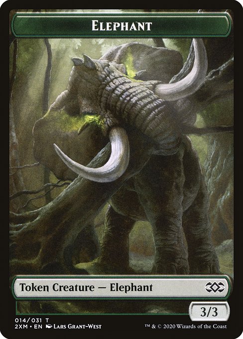 Elephant (Double Masters Tokens #14)