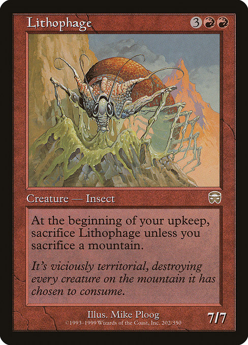 Lithophage card image