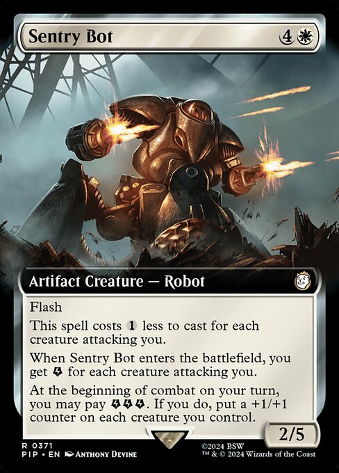 Sentry Bot (Extended Art)