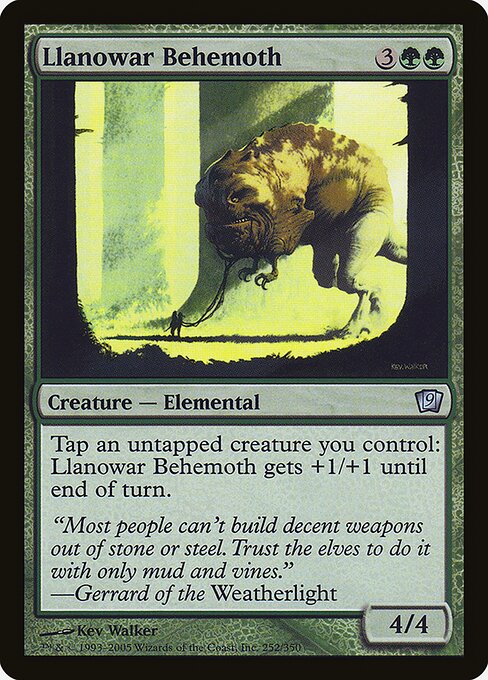 Béhémoth de Llanowar|Llanowar Behemoth