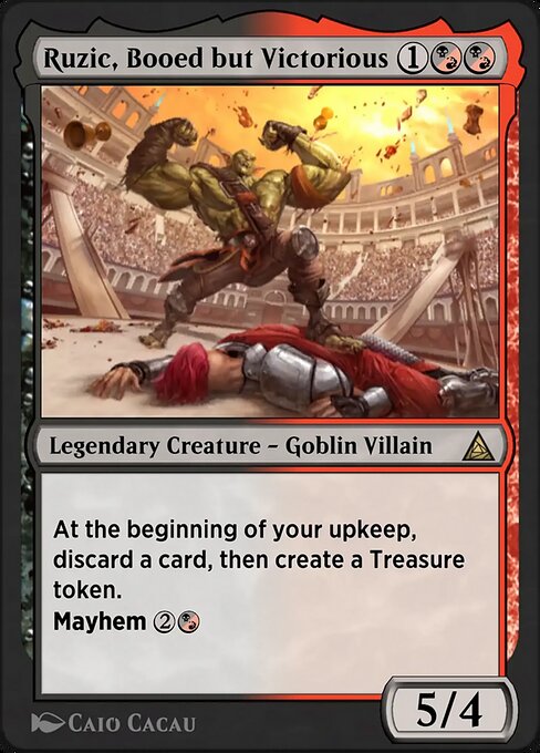 Ultimate Green Goblin magic the gathering card art