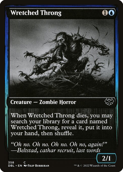 Wretched Throng card image
