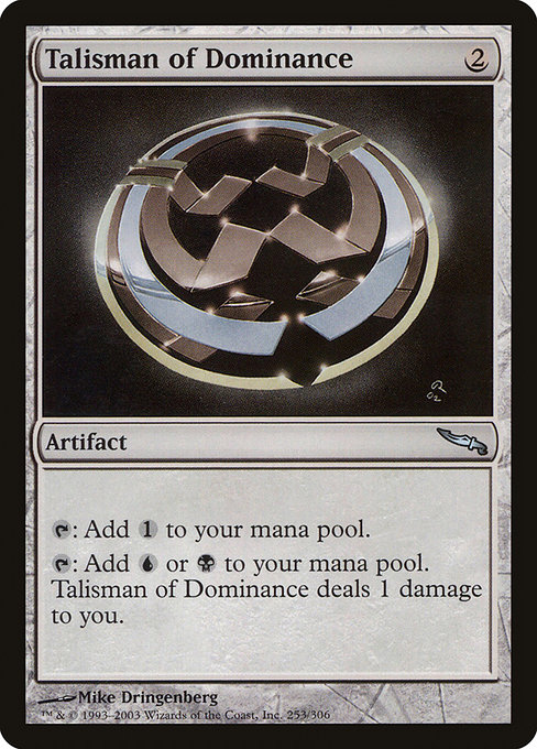 Talisman of Dominance (MRD)