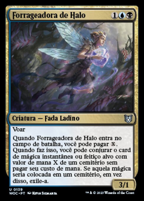 Halo Forager (Wilds of Eldraine Commander #139)
