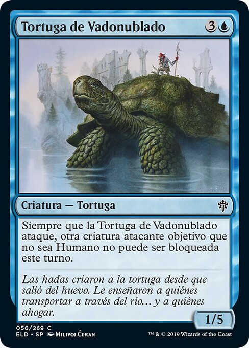 Mistford River Turtle (Throne of Eldraine #56)