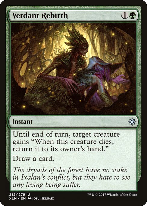 Verdant Rebirth (Ixalan #212)