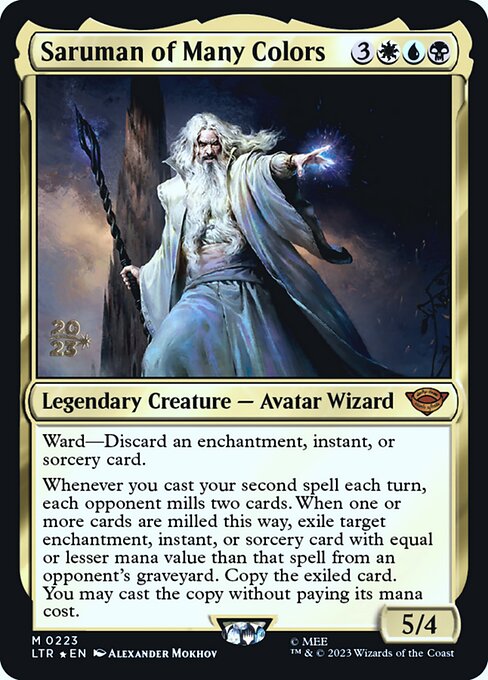 Saruman of Many Colors (Tales of Middle-earth Promos #223s)