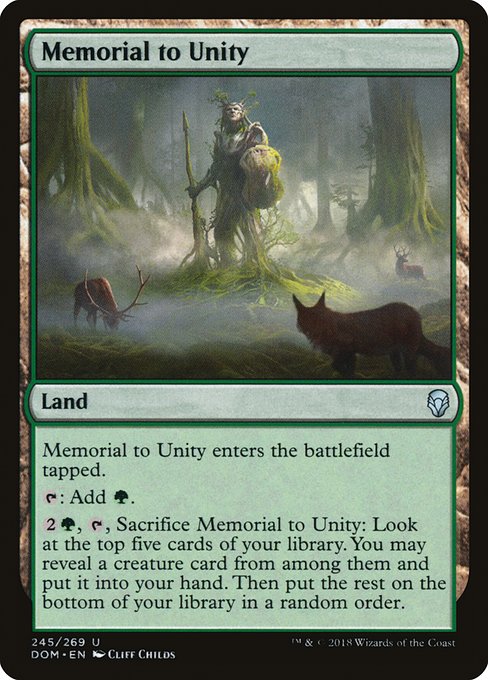 Memorial to Unity (Dominaria #245)