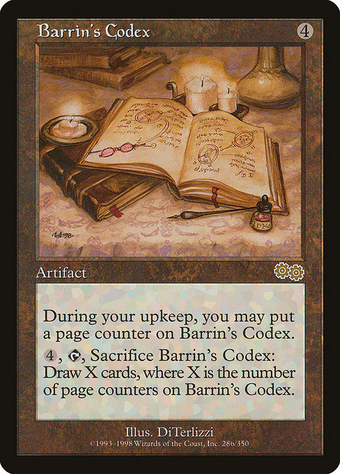 Barrin's Codex (Urza's Saga #286)