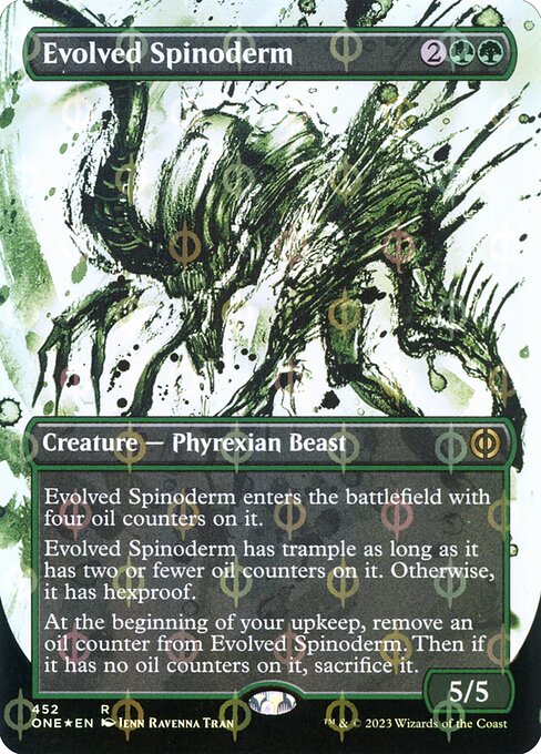 Evolved Spinoderm (Phyrexia: All Will Be One #452)